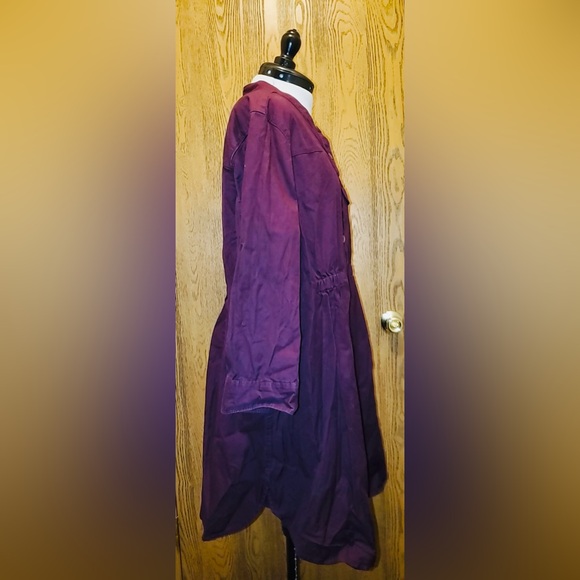 Gap Maternity Plus Size Dress NWOT XXL | Real Color is Burgundy Red not Purple - Picture 3 of 9